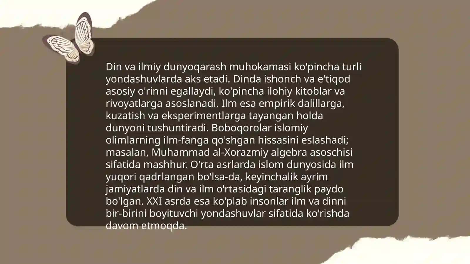 Din va hurfikrlilik 4