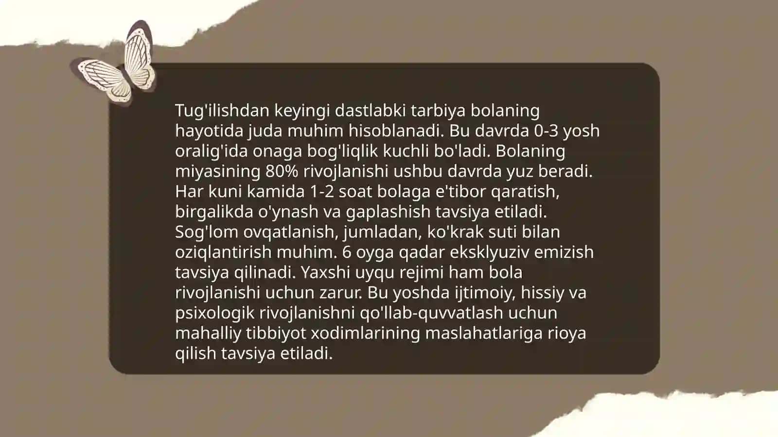 Bola tarbiyasi 4