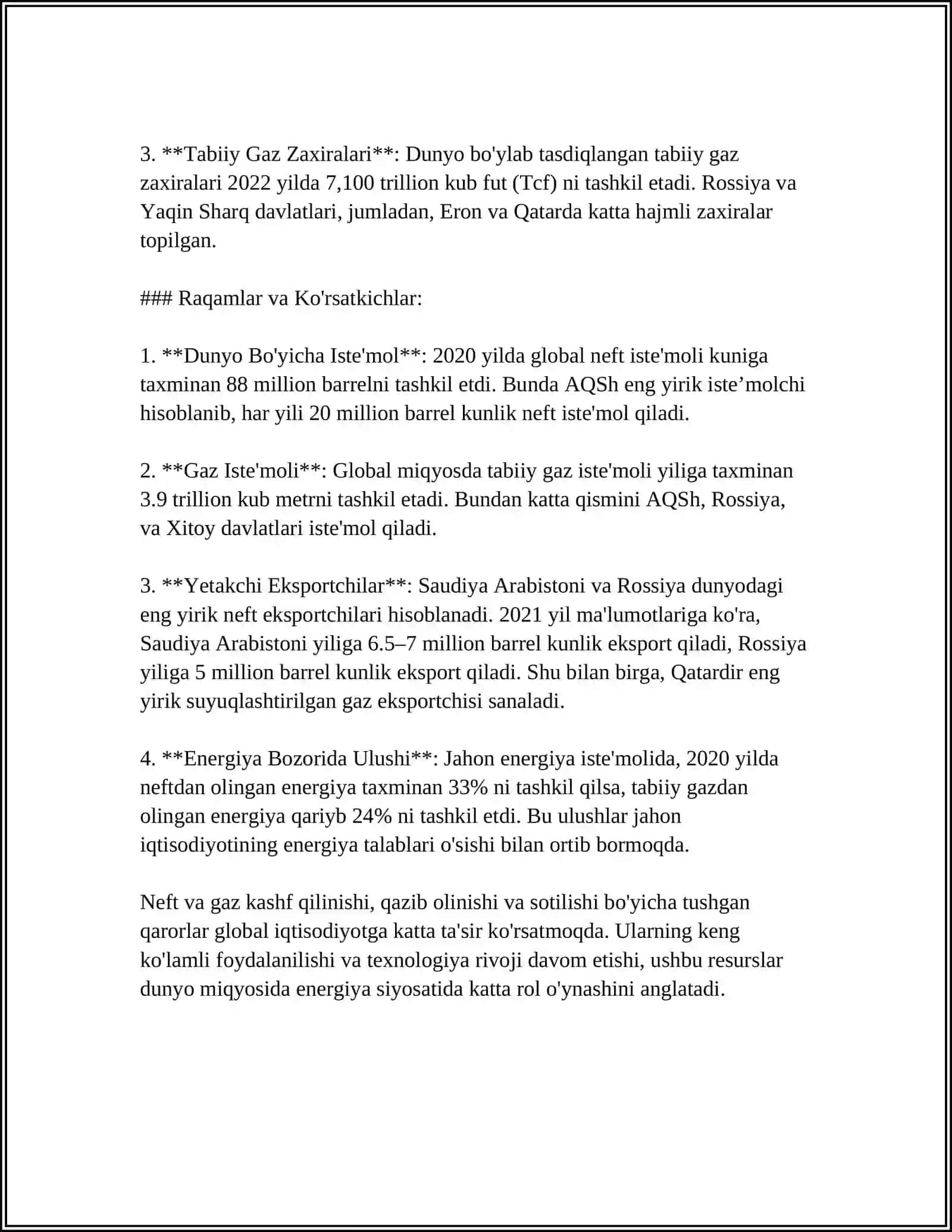 NEFT VA GAZ HAQIDA TUSHUNCHA 4