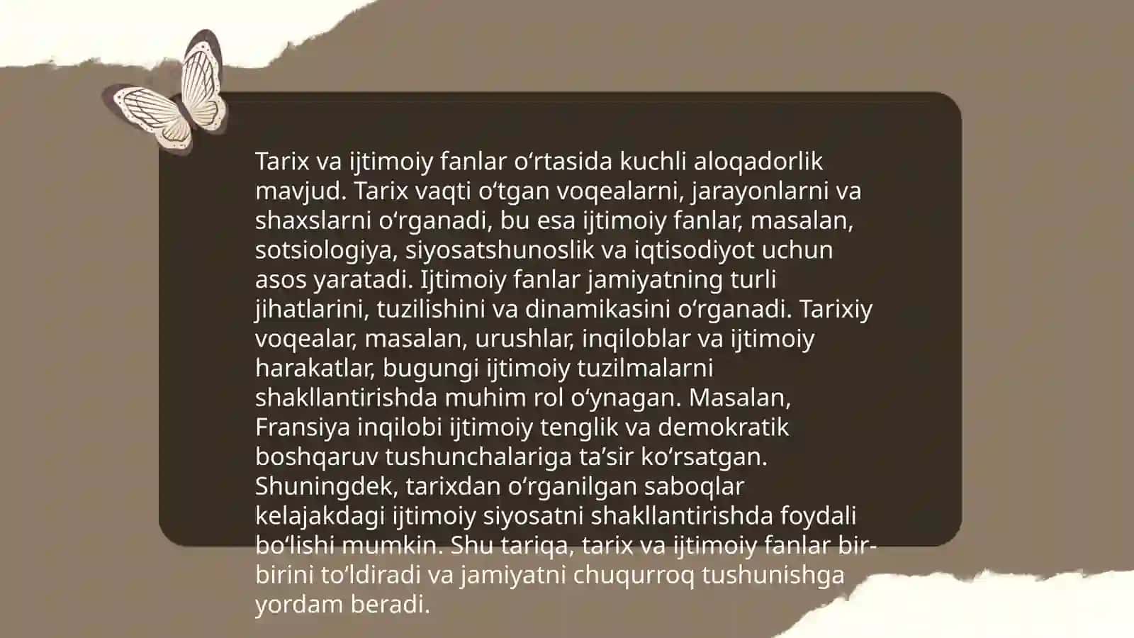 Tarix va geografiya fanlarining bogʻliqligi 4