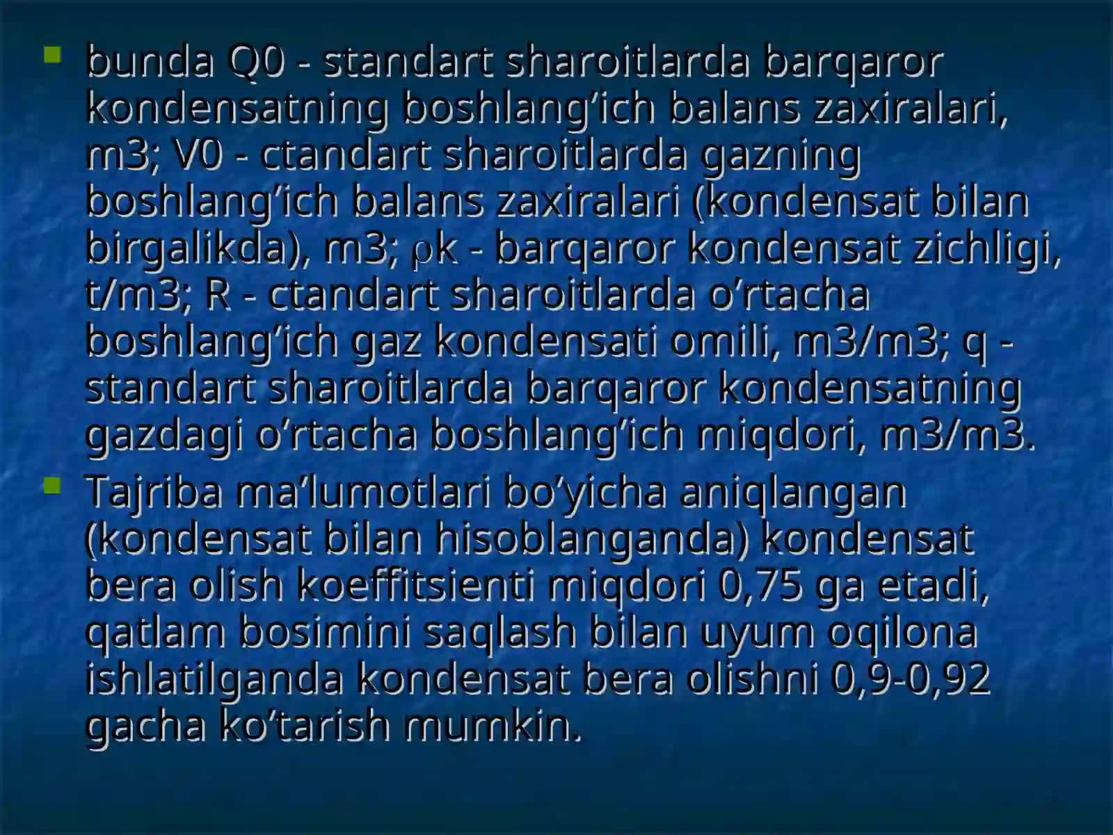 Gaz kondensati konlari 4