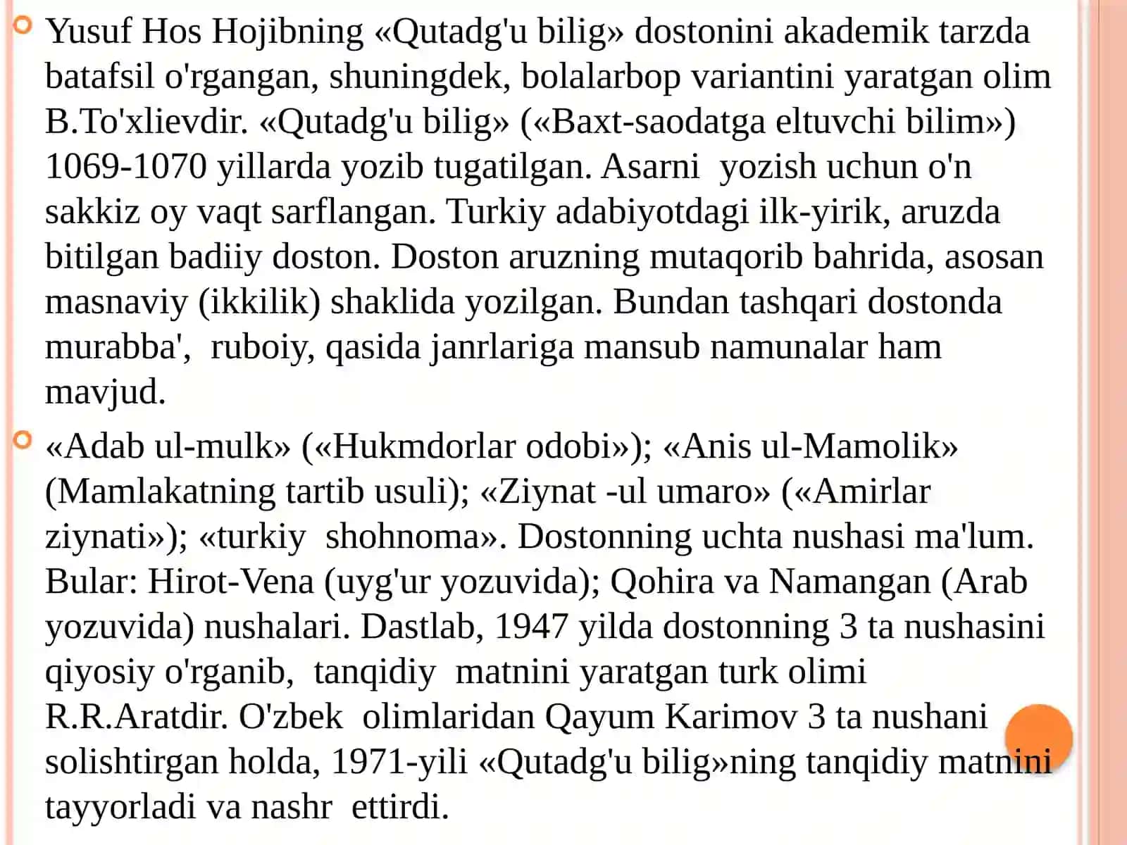 YusufXosHojib hayotivaijodiningmanbalari 4