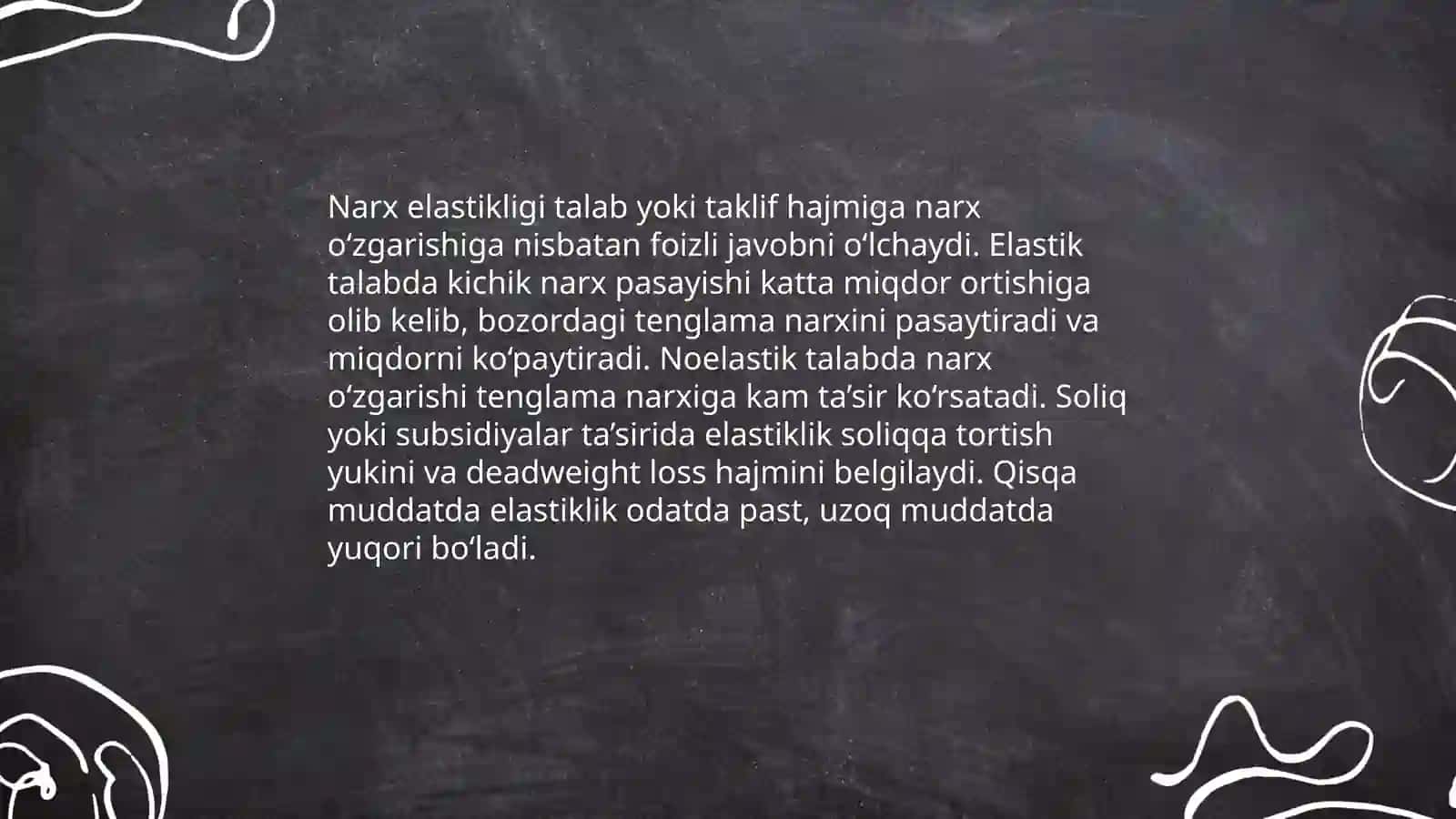 Bozor muvozanatining o'zgarishi va unga ta'sir qiluvchi omillar 4
