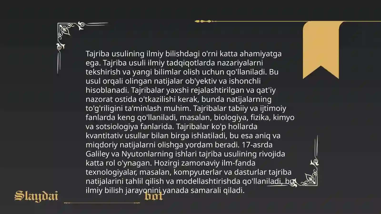 Ilmiy bilishning umumiy va maxsus usuli 4