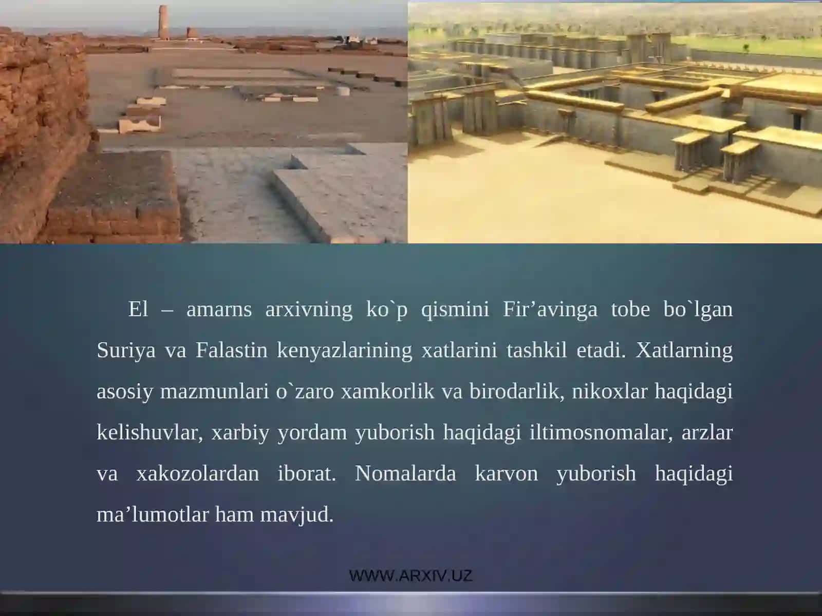 Qadimgi Sharqdagi xalqaro aloqalar va diplomatlar 4