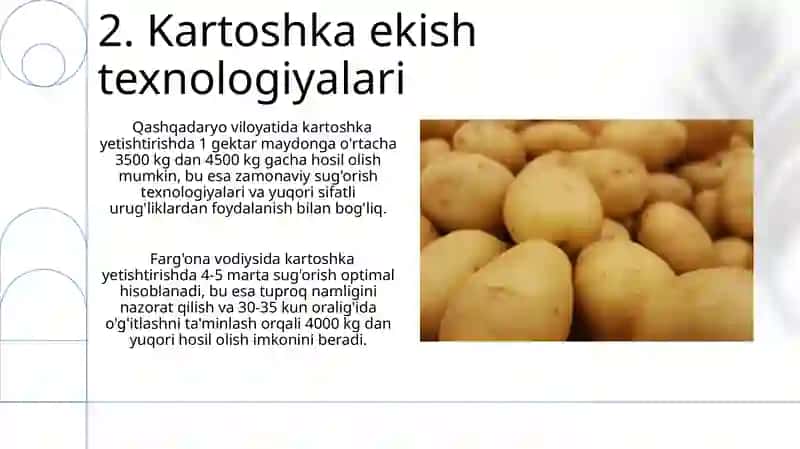 Kartoshka uruĝini õstirish 4