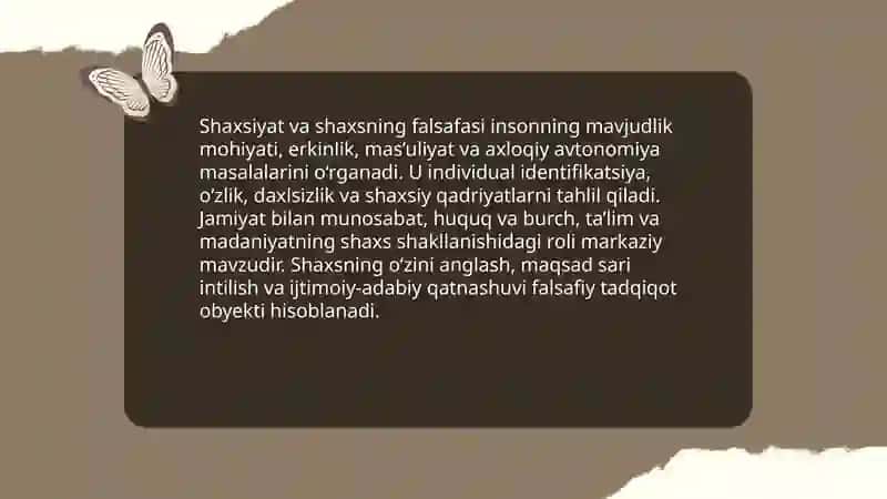 Inson falsafasi 4