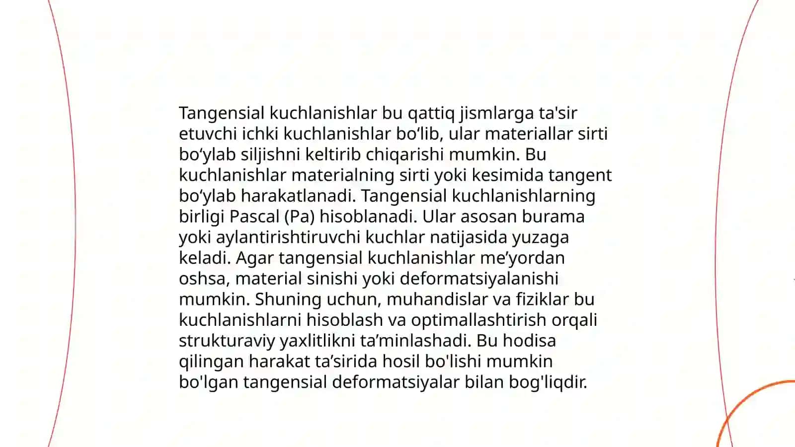 Normal va tangensial tezlanishlar 4