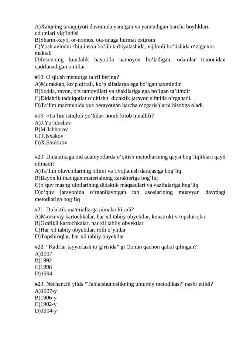 TABIIY FANLAR NAZARIYASI VA METODIKASI 4
