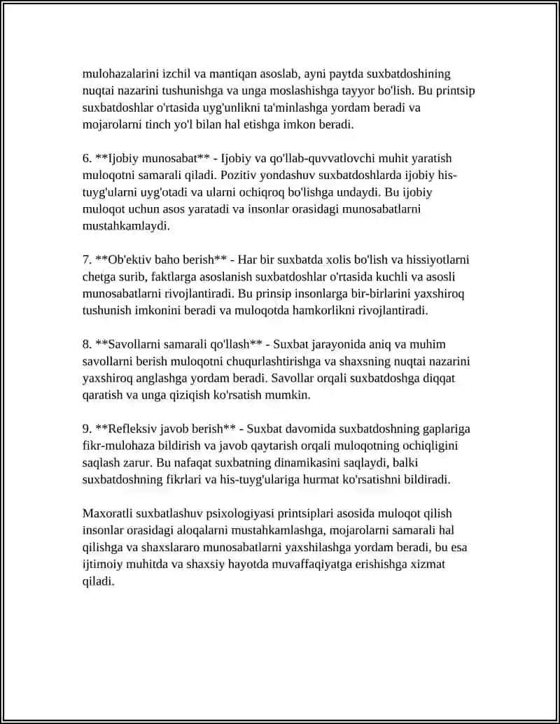 MAXORATLI SUXBATLASHUV PSIXOLOGIYASI 4