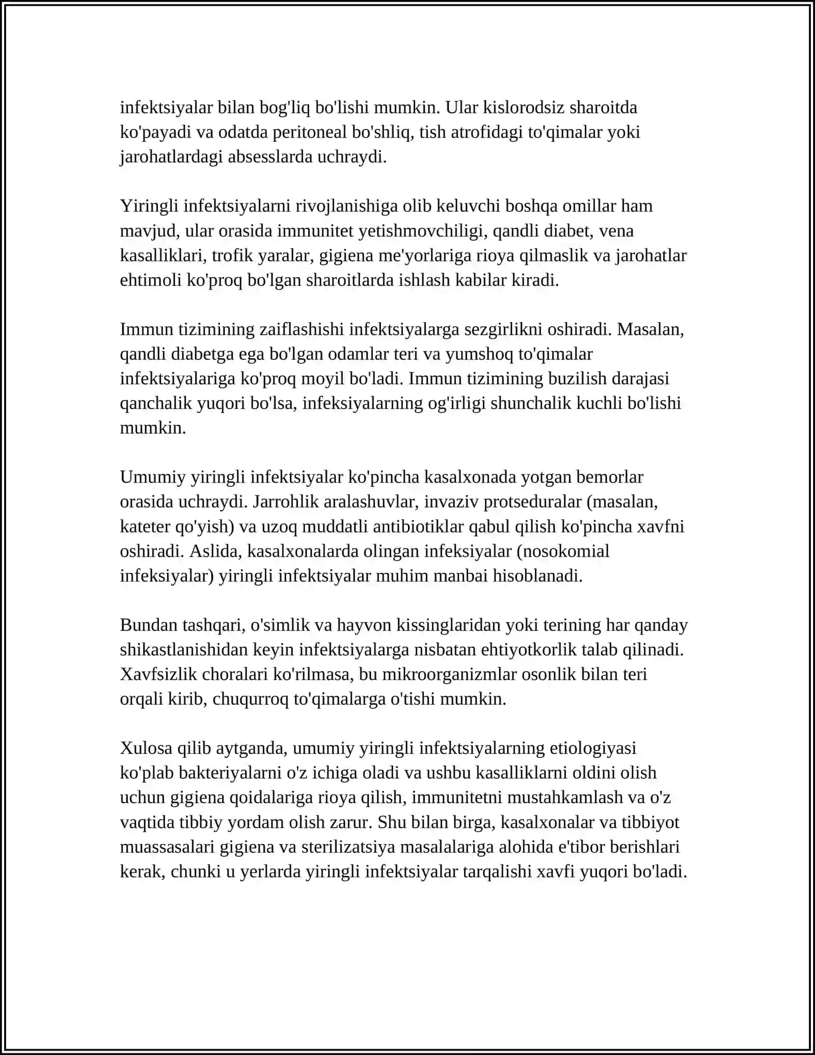 UMUMIY YIRINGLI INFEKSIYA 4