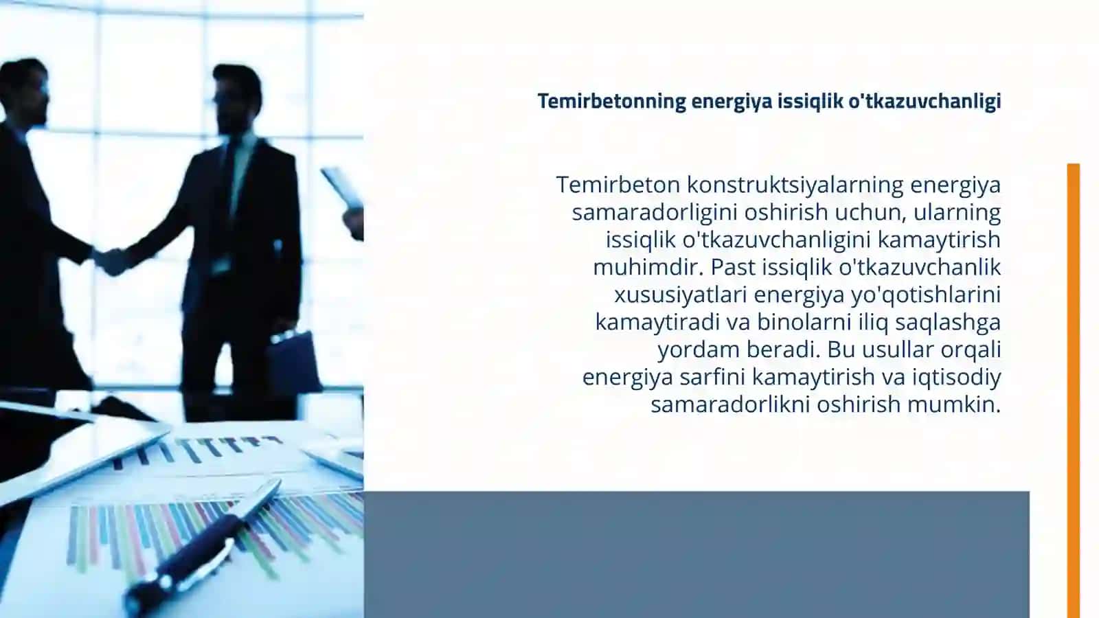 Energiya samarador temirbeton konstruktsiyalar 4