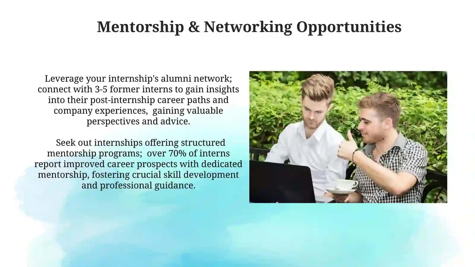Internships: know what to look for 4