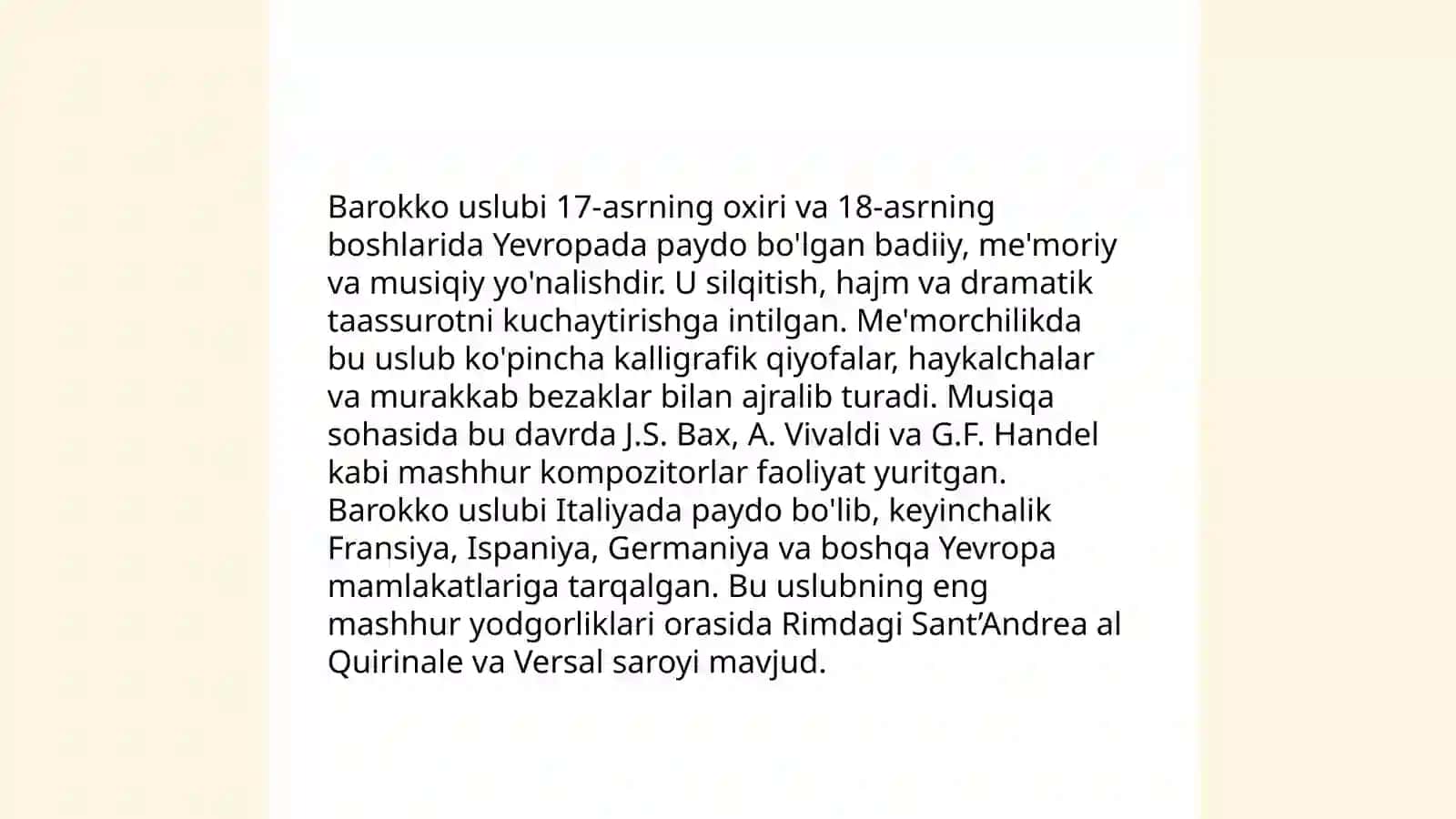 Maxsus arxitektura uslublari 4