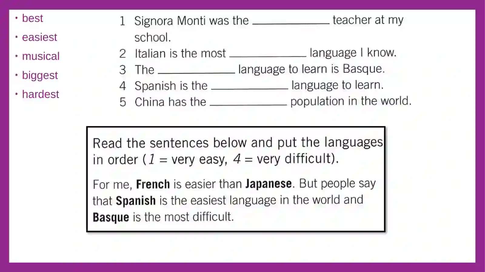 What is the most beautiful language in the world 4