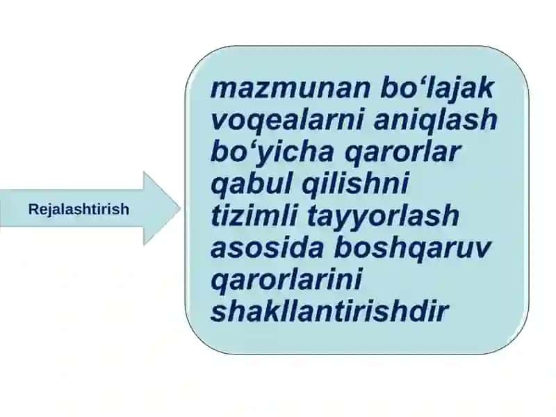 Prognozlash va rejalashtirishning mohiyati 4