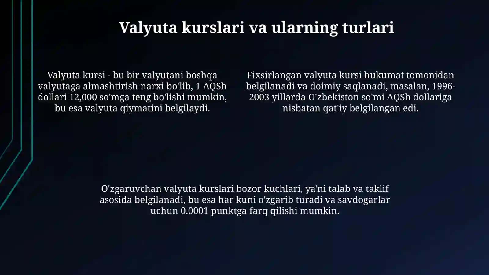 Valyuta konvertatsiyasi va uning turlari 4