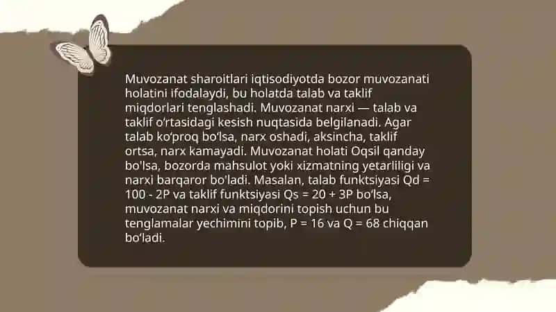 Muvozanat chizigʻini qurish. Dalton qonuni 4