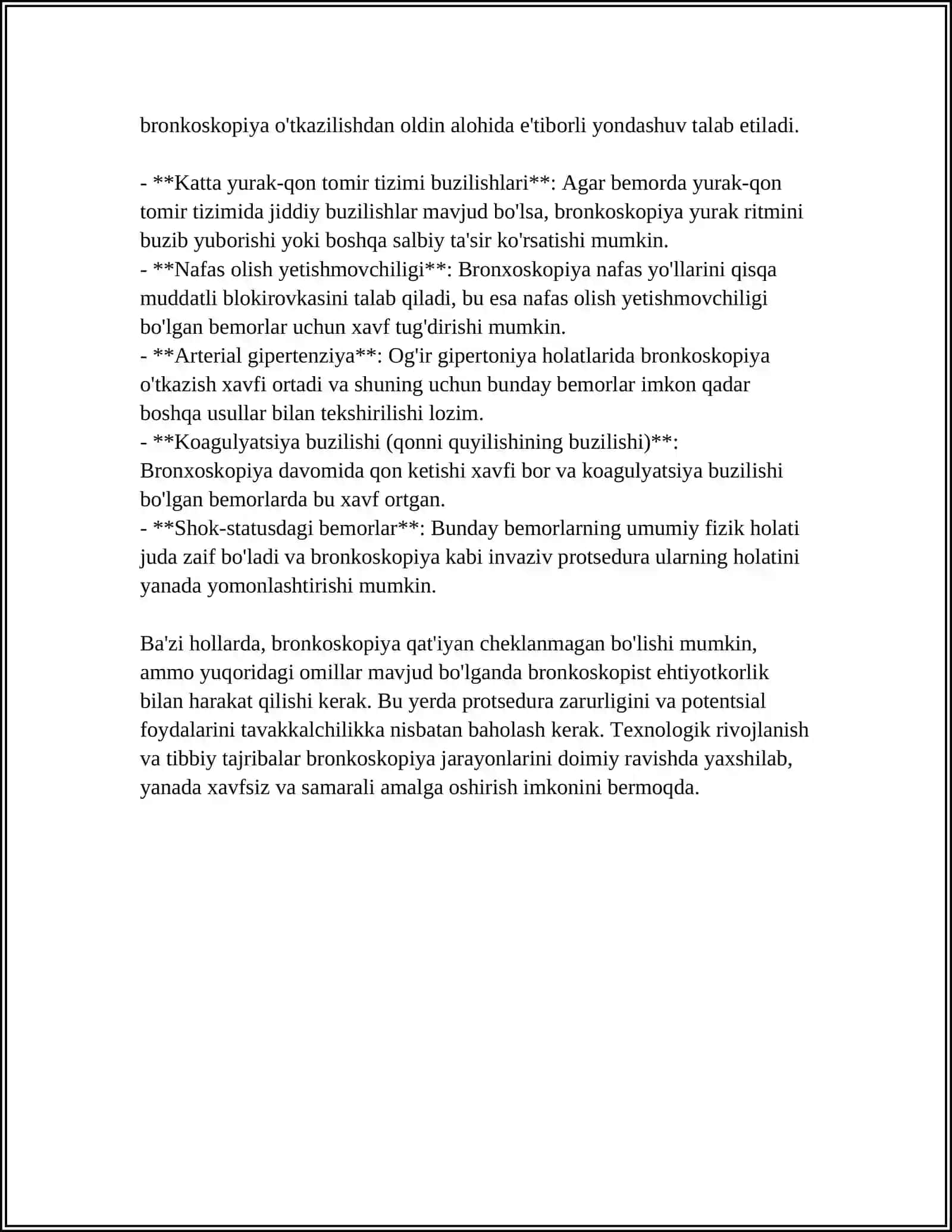 TUBERKULYOZ VA O'PKA KASALLIKLARIDA BRONXOSKOPIYA 4