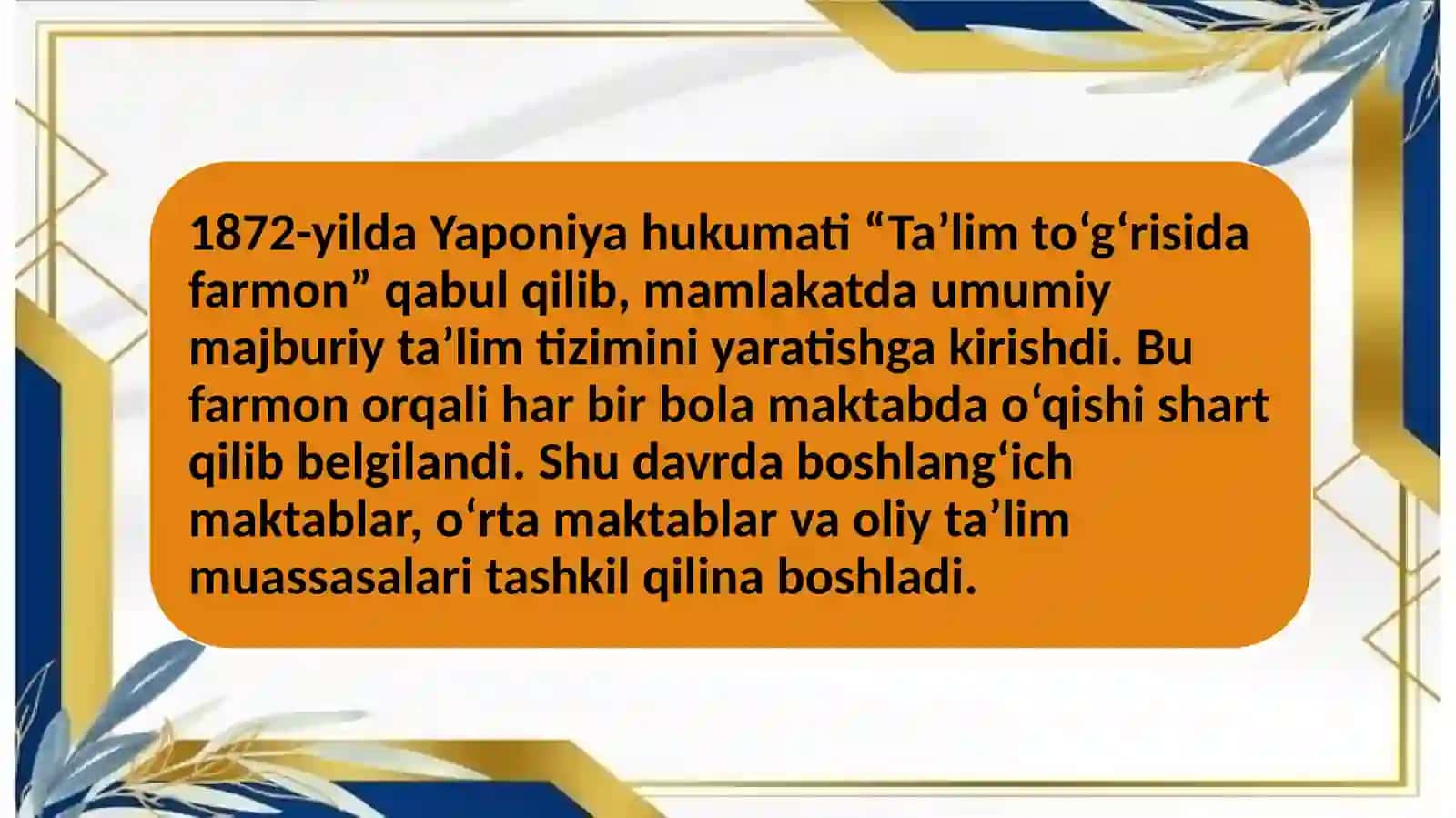 Yaponiyata’limtizimi 4