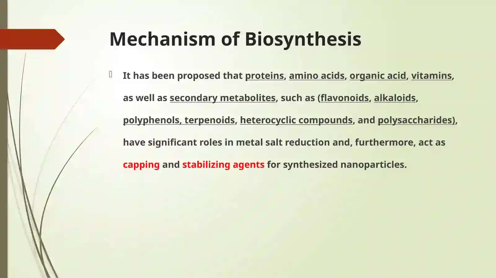 Bio-synthesis of nanomaterials by plants 4
