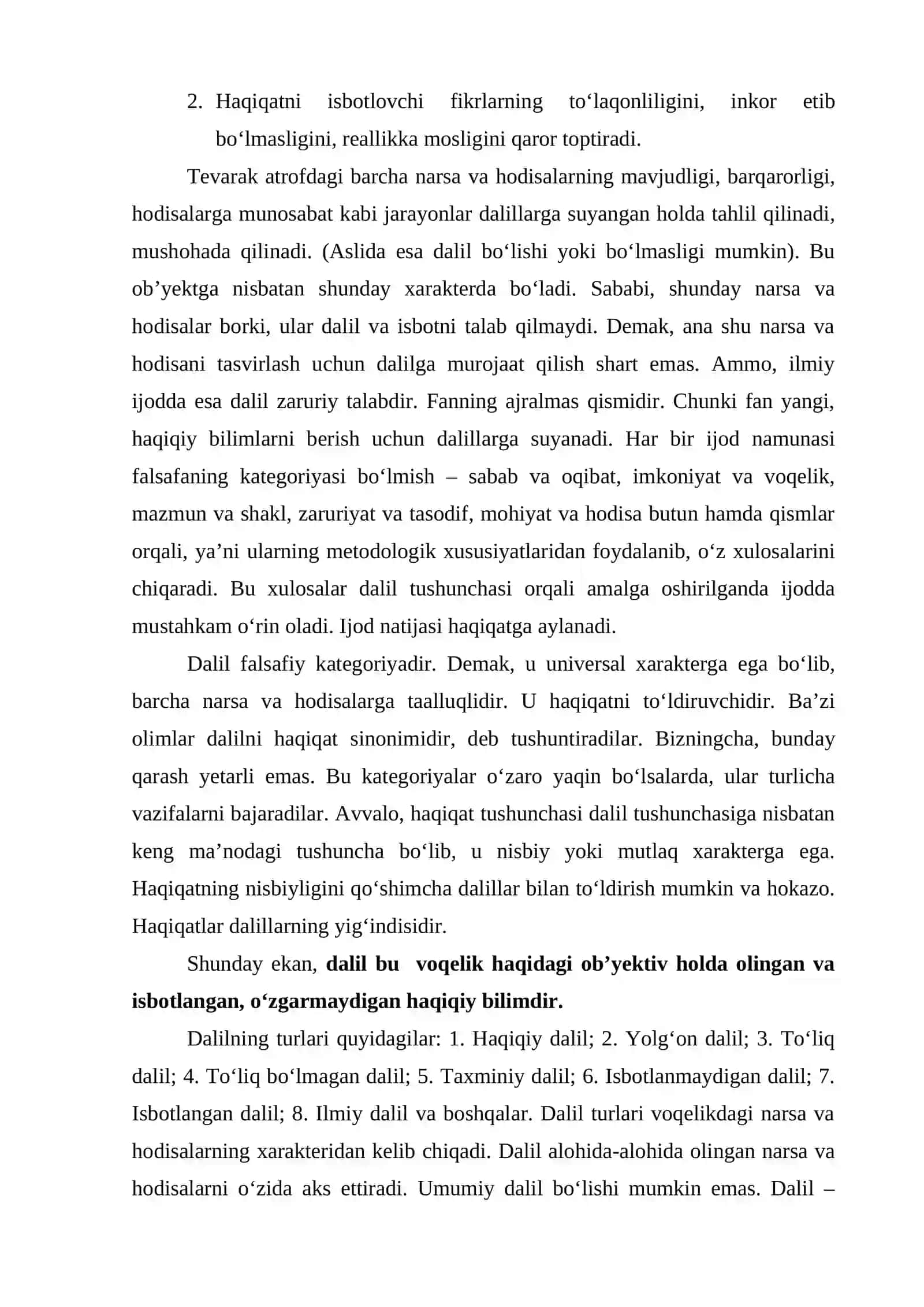 ILMIY BILISH VA DALILLASHDA MANTIQNING ROLI 4