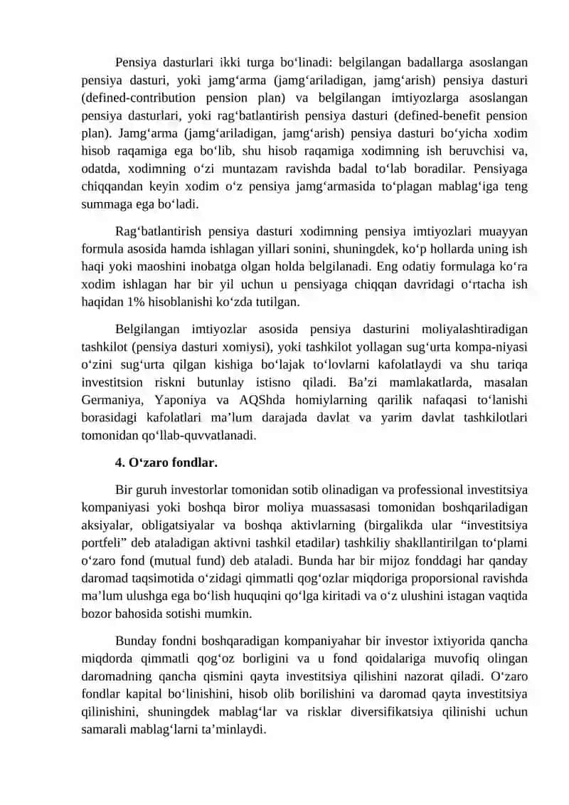 Moliyaviy vositachilar 4