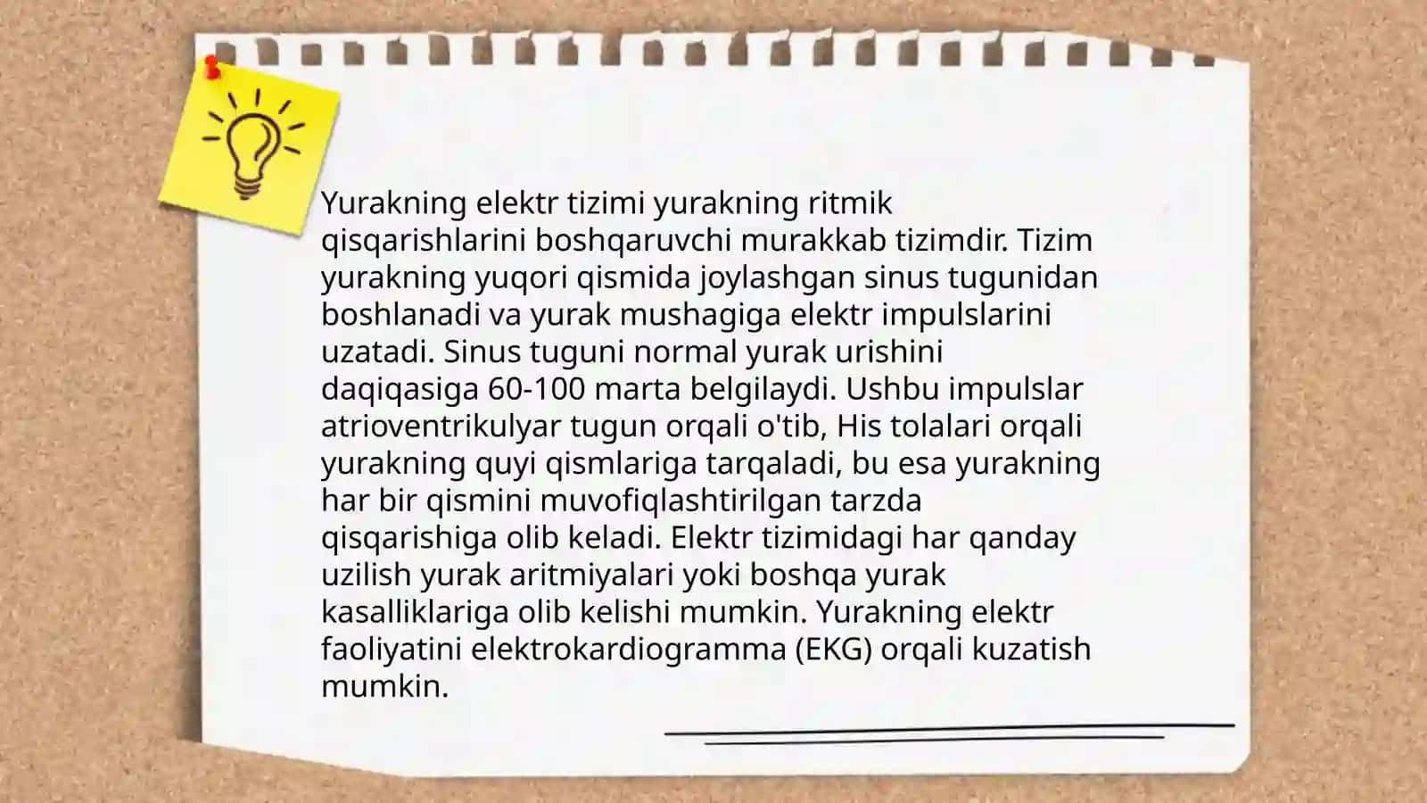 Yurak sikli.Aritmiya va uning nisbatan ko'p uchraydigan turlari 4