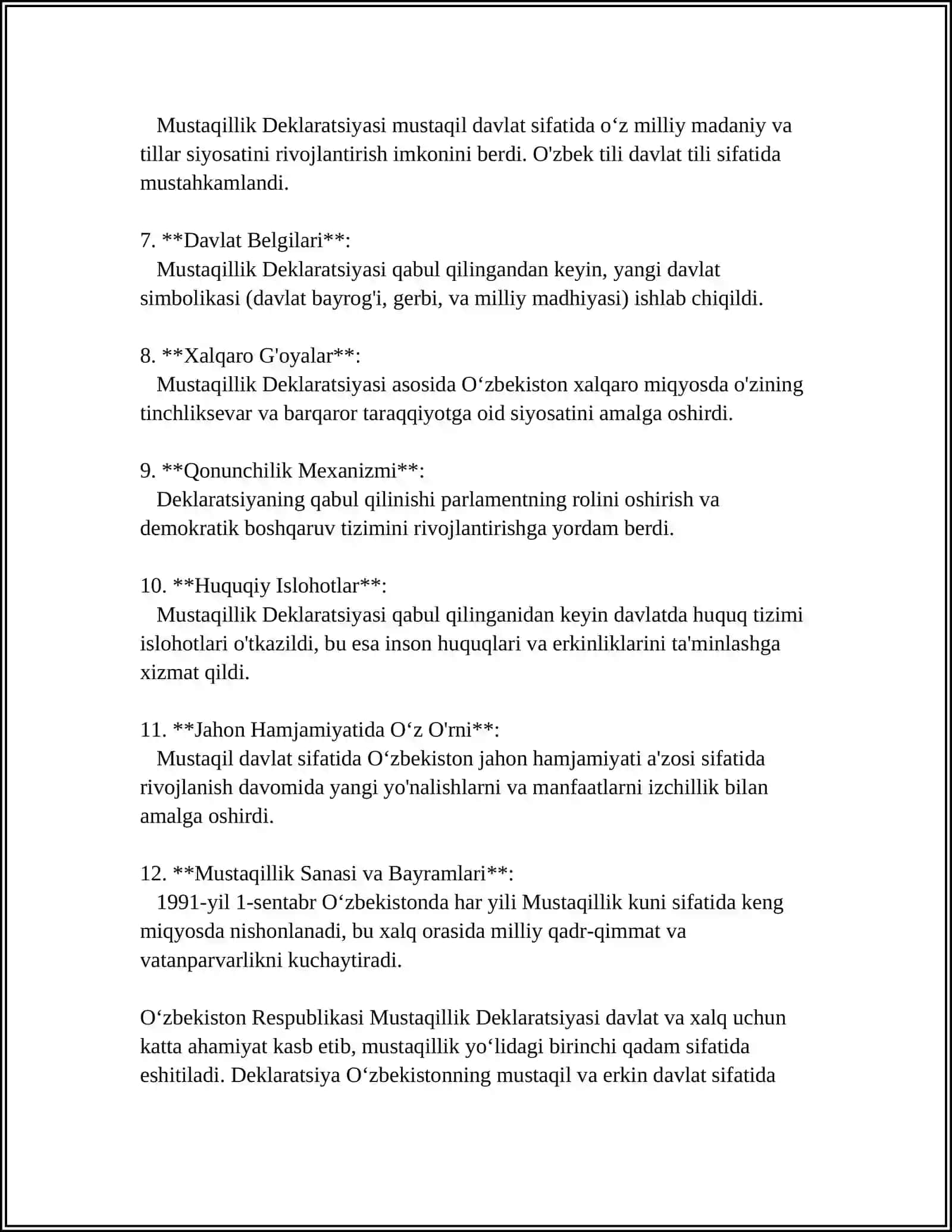 Oʻzbekiston Mustaqil Diyor 4