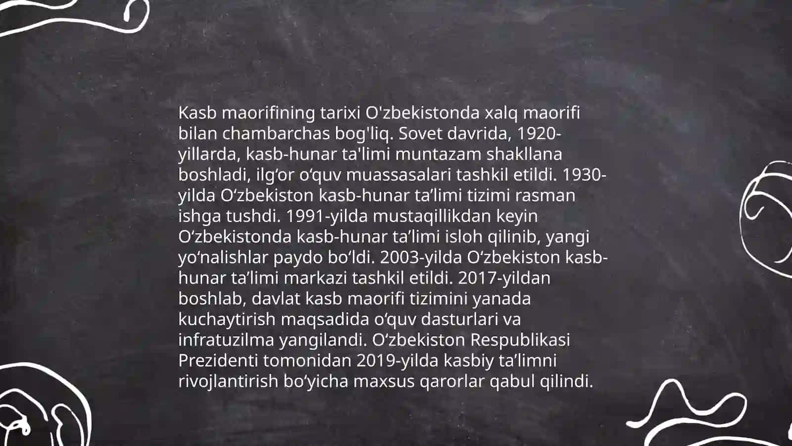 Kasb maorifi va uning mohiyati, mazmuni, shakillari 4
