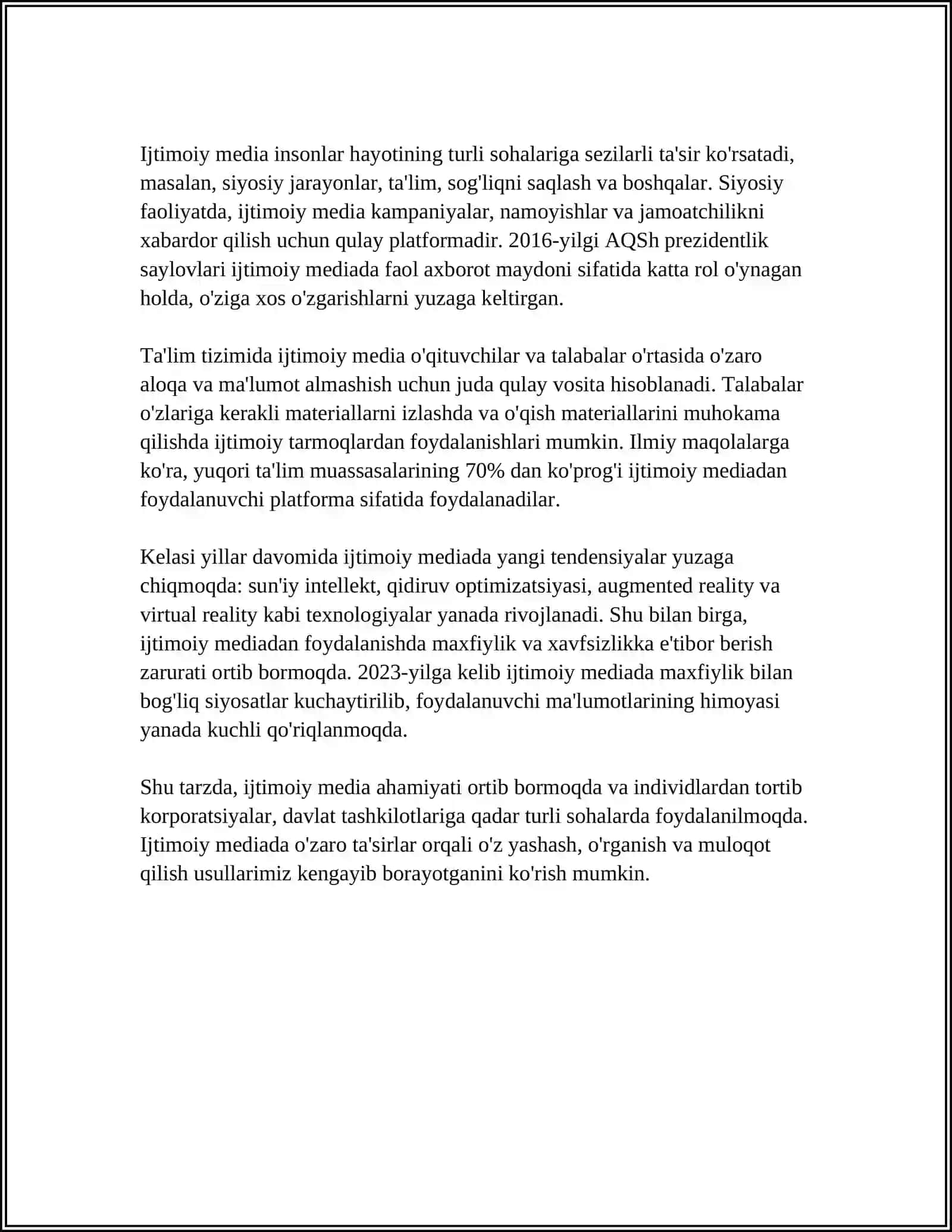 IJTIMOIY MEDIA SHAKLLARI 4