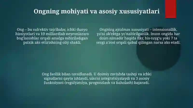 Ruhiy jarayonlar 4