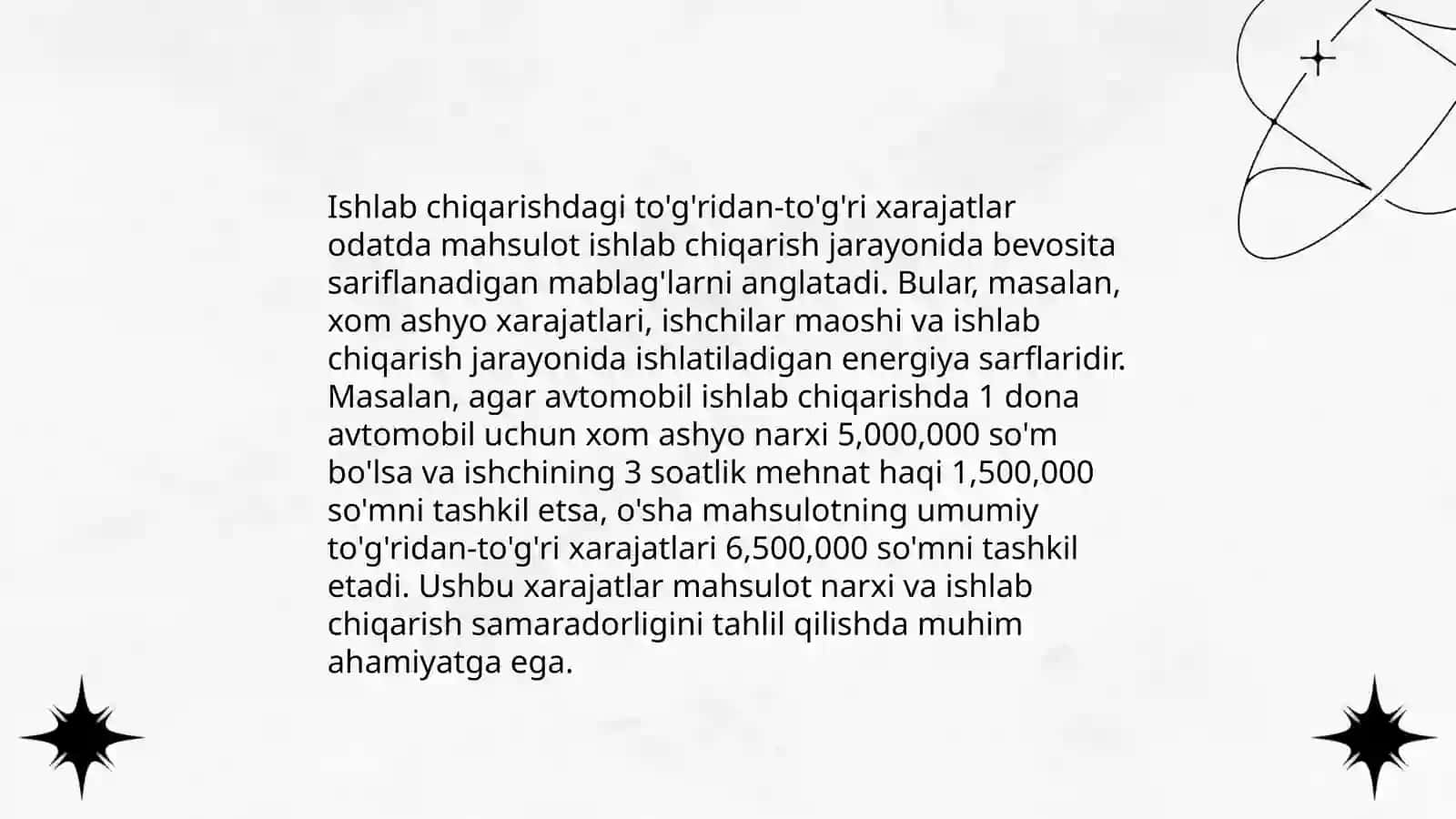 Xo'jalik yurituvchi sub'ektlarning xarajat turlari 4