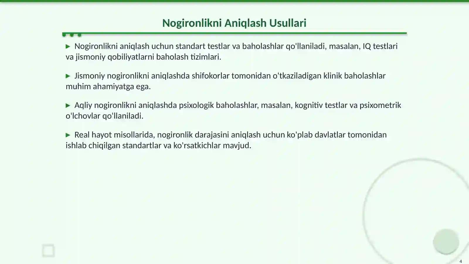 Jismoniy va Aqliy Nogironlik: Aniqlash va Tahlil 4