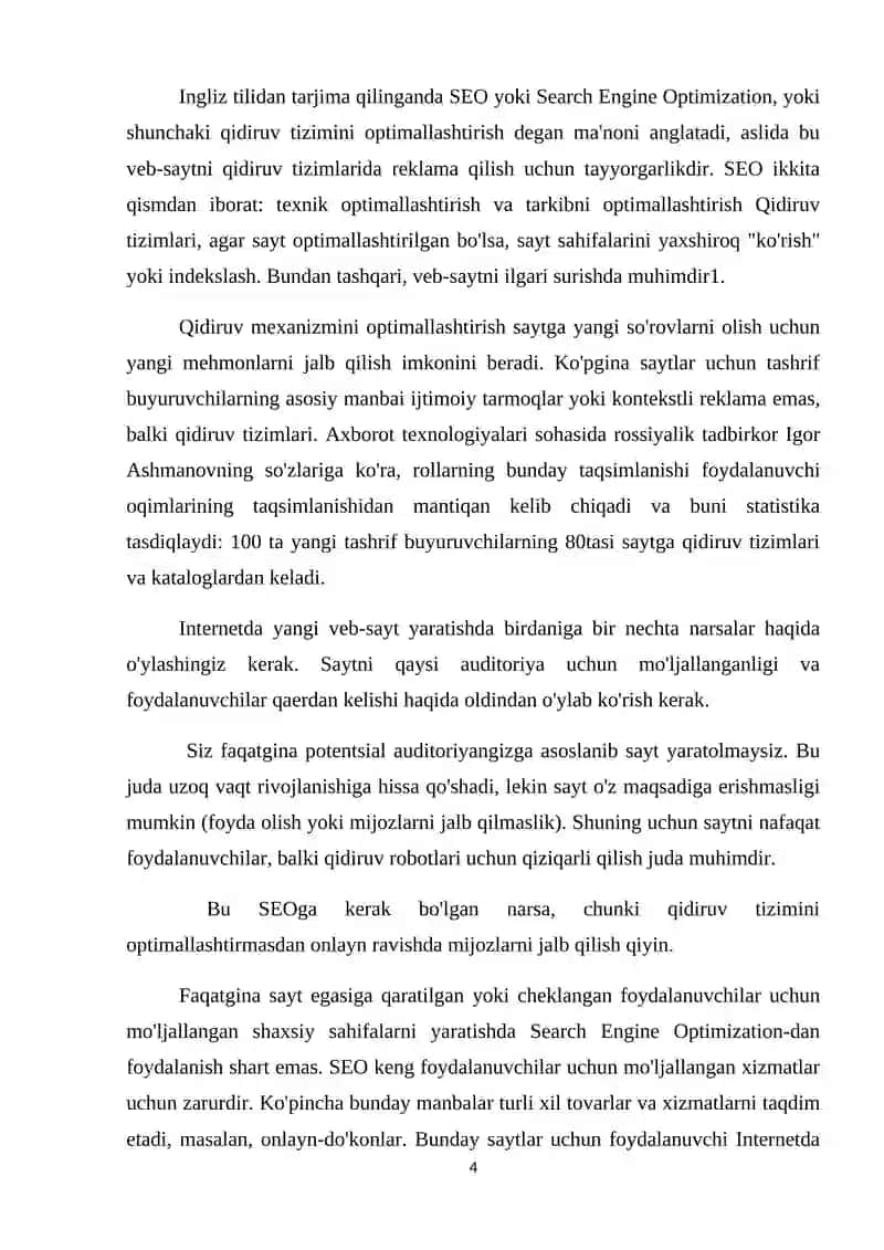 Web ilovalarni optimallashtirish va rivojlantirish 4