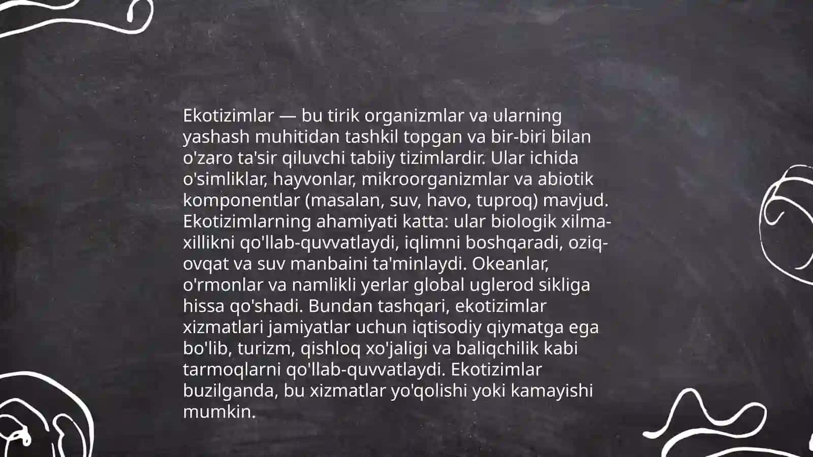 Tabiat va bioxilma-xillik 4