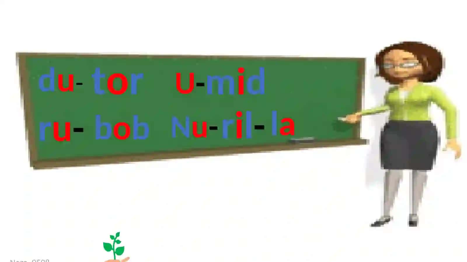 U u tovushi va harfi 4