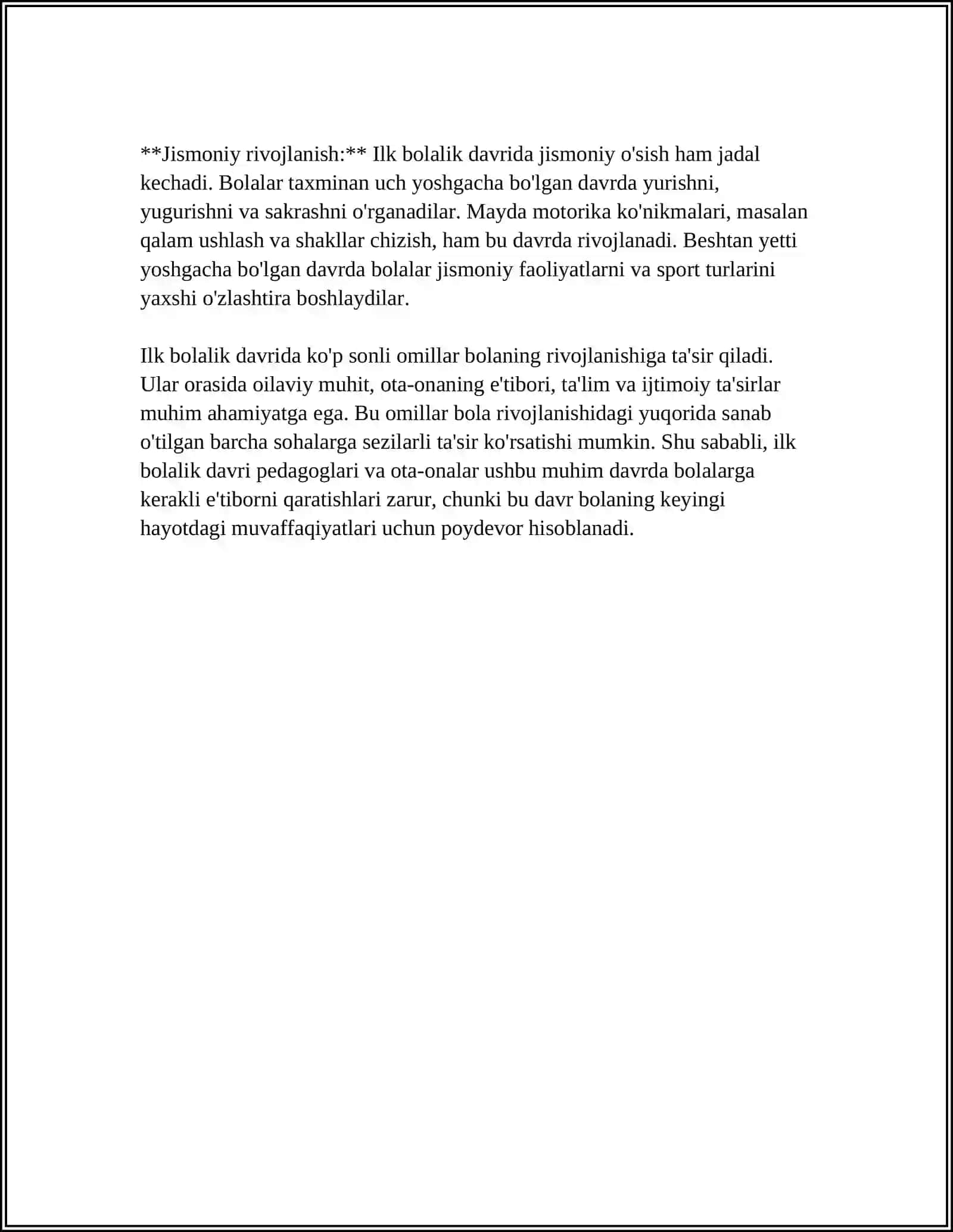 ILK BOLALIK DAVRINING PSIXOLOGIK XUSUSIYATLARI 4