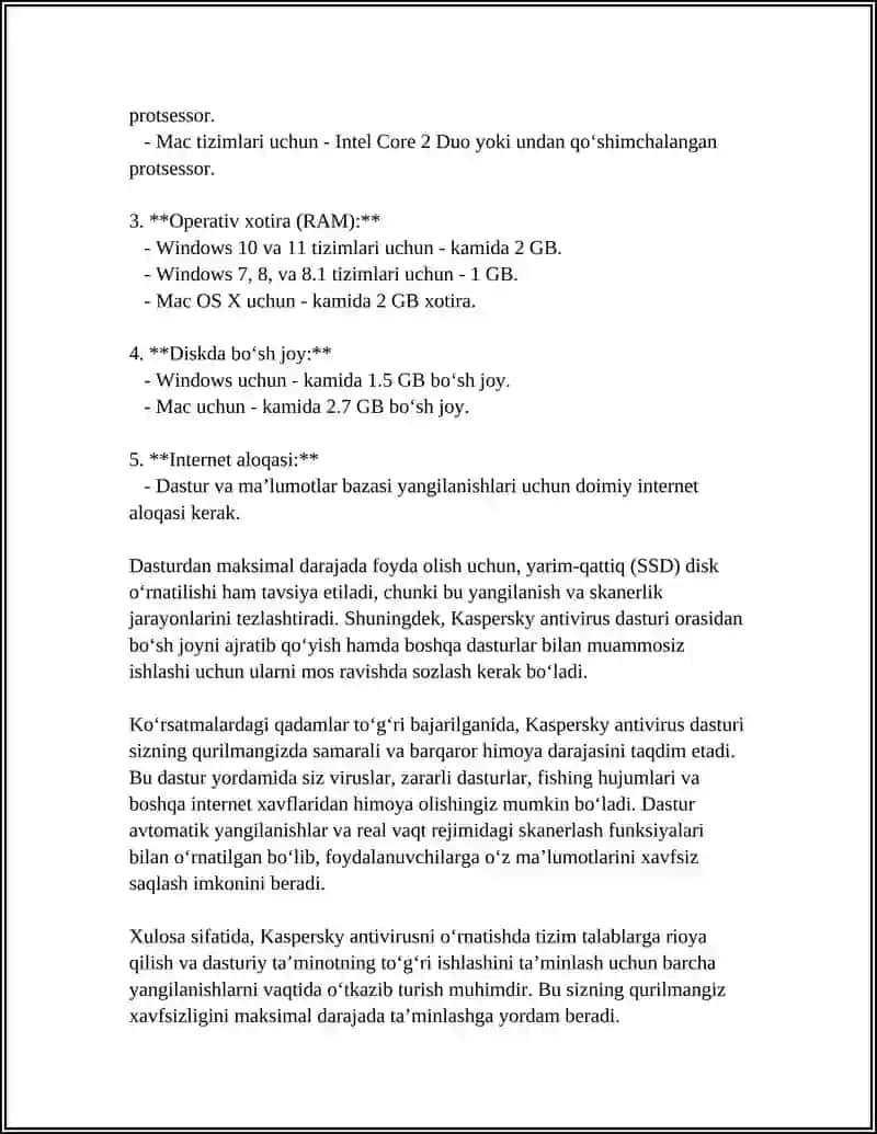 KASPERSKY. DOCTOR WEB. ESET NOD32 ANTI-VIRUS DASTURLARI 4