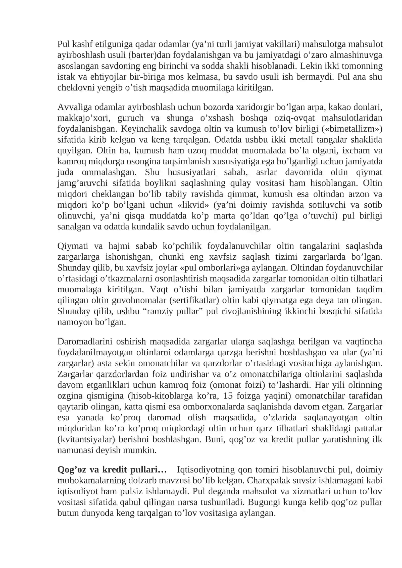 Islomda pulning mohiyati 4
