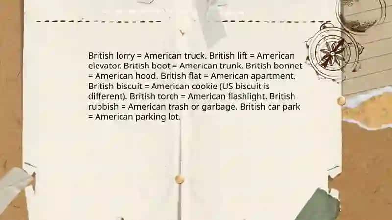 American v.s British English 4