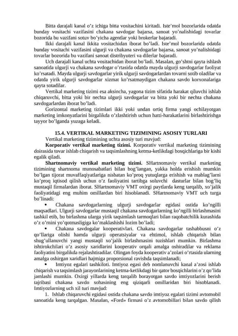 Taqsimlash kanallari 4