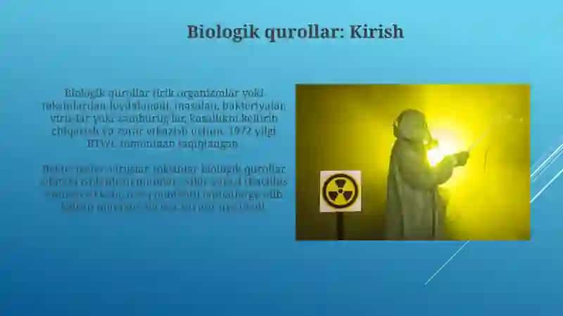 Kimyoviy va biolagik qurollar 4