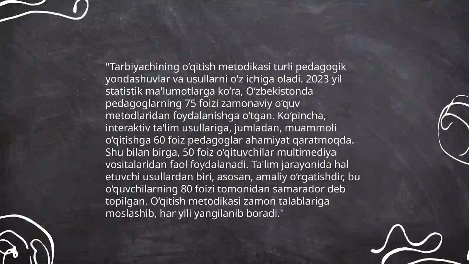 Tarbiyachi faoliyati kuzatuv usullari 4