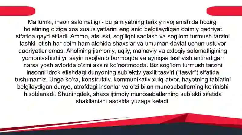 Salomatlikning psixologik asosi 4