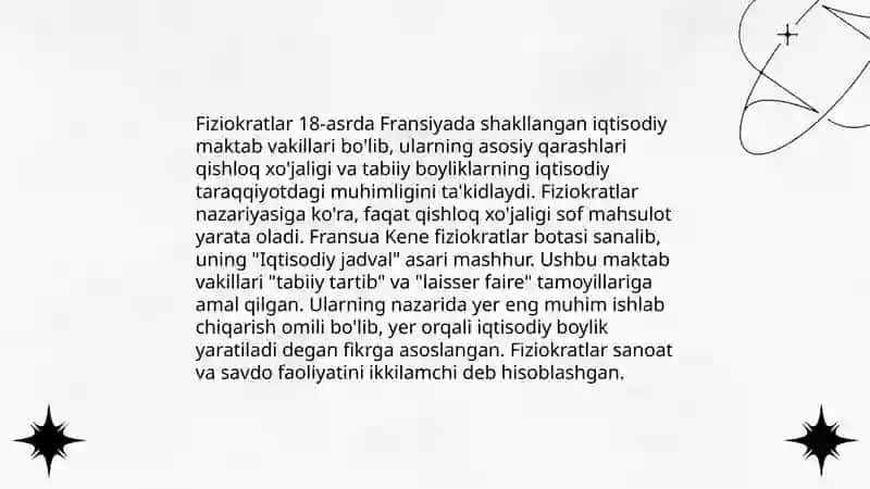 Fiziokratlar taʼlimoti 4