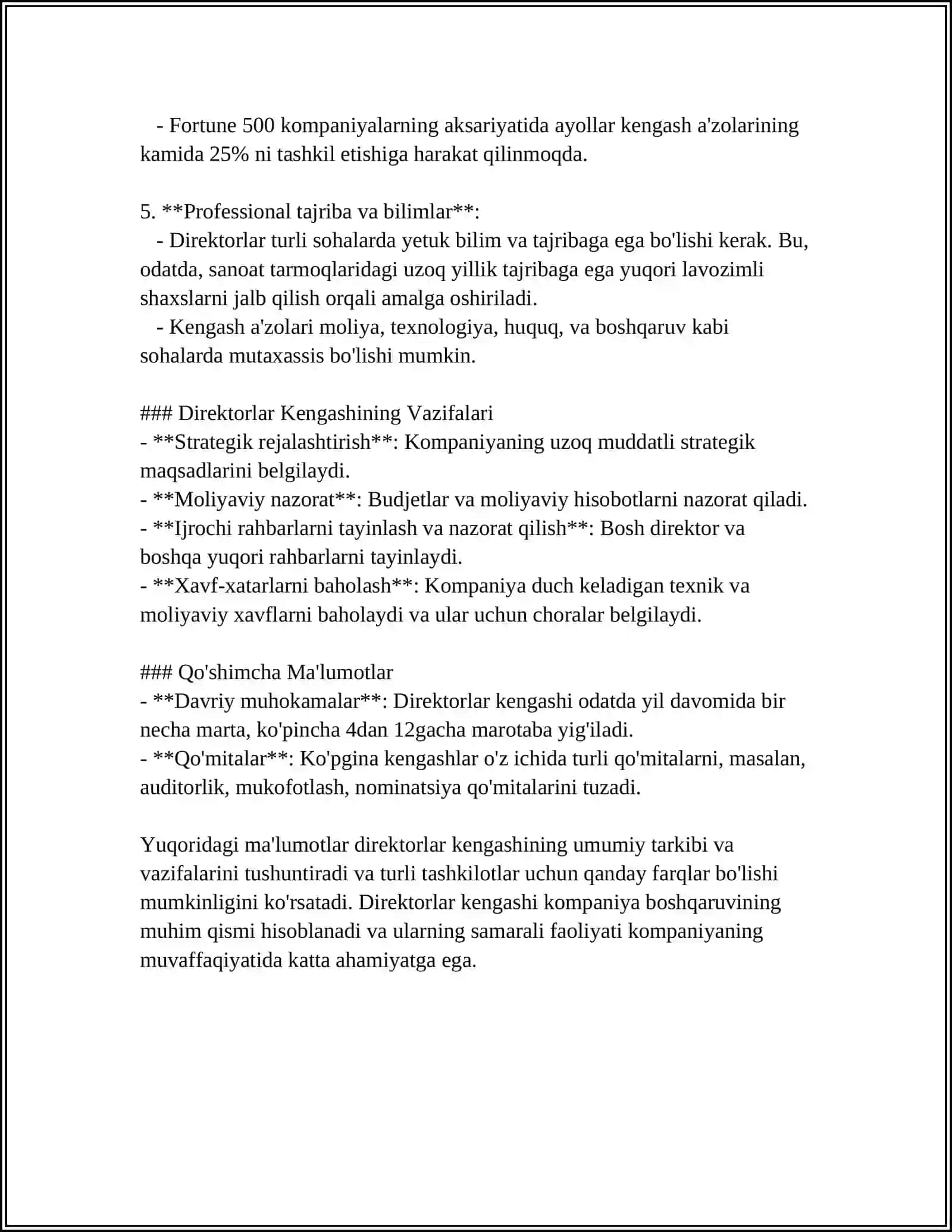 DIREKTORLAR KENGASHINING VAZILARI 4