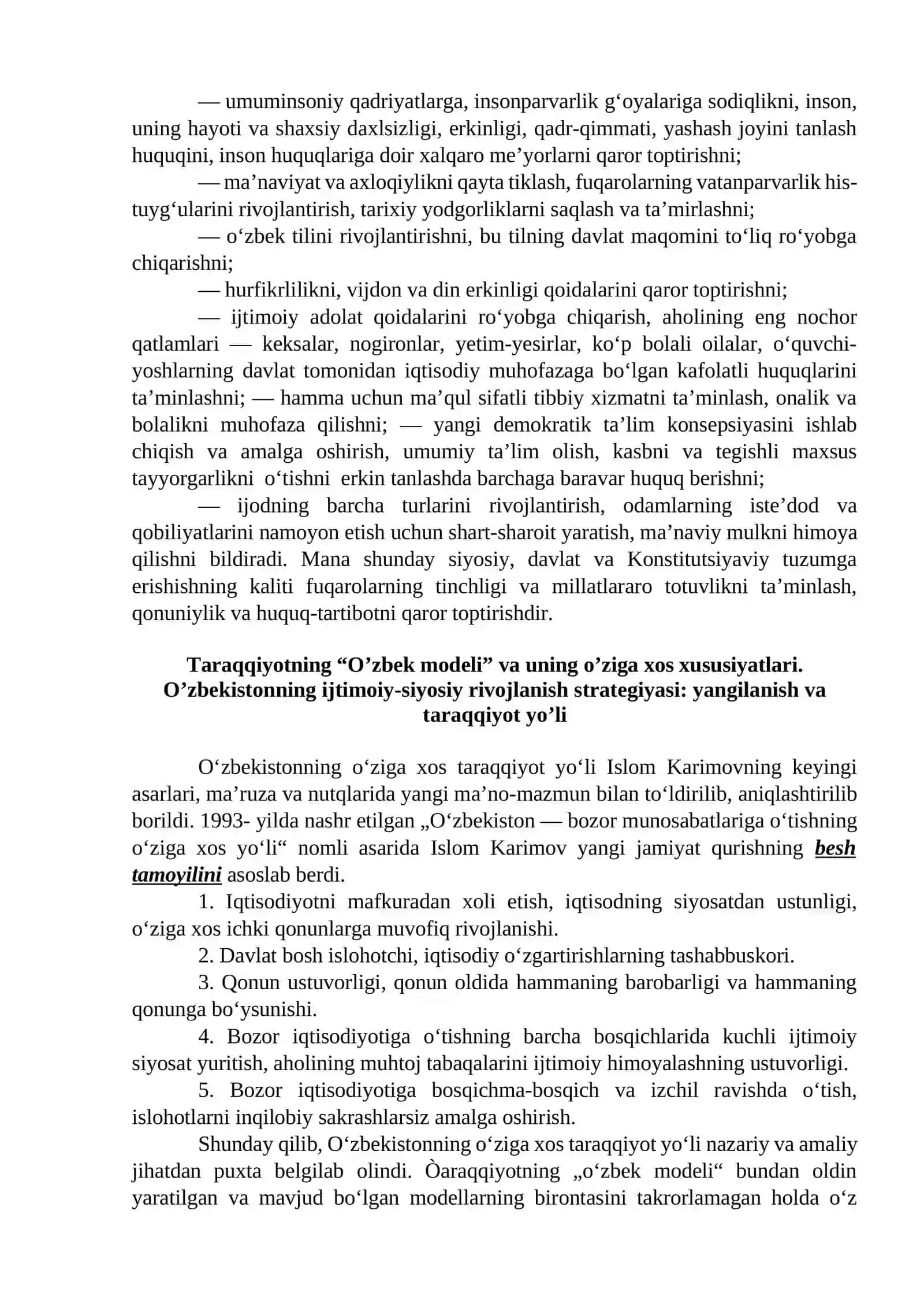 Mustaqillikning yaratilishi 4