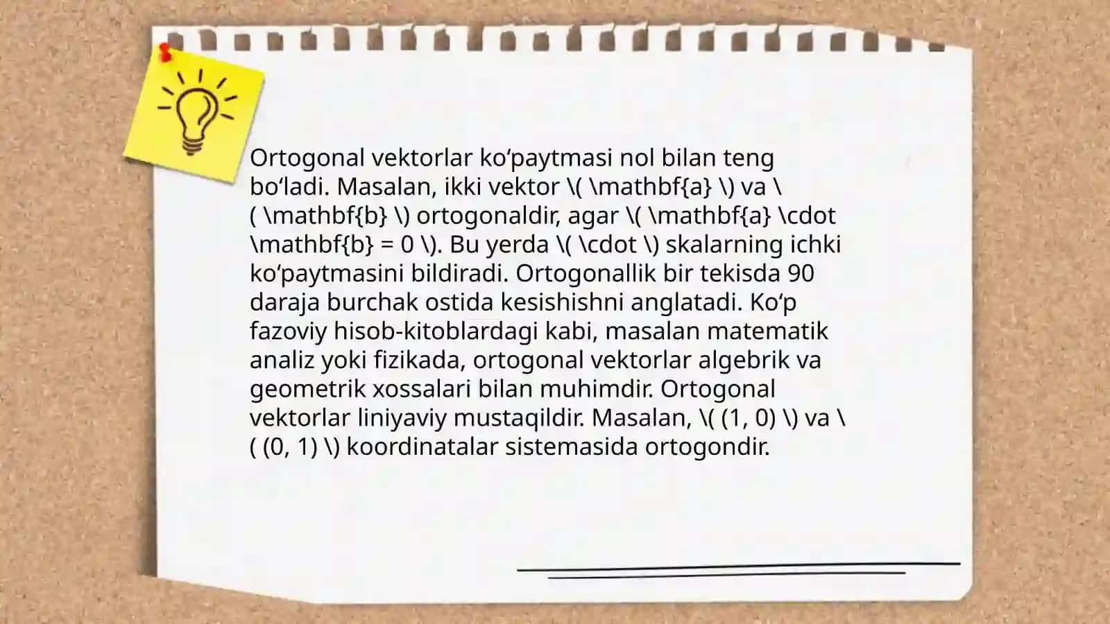 Ortogonal va ortonormal sistemalar 4