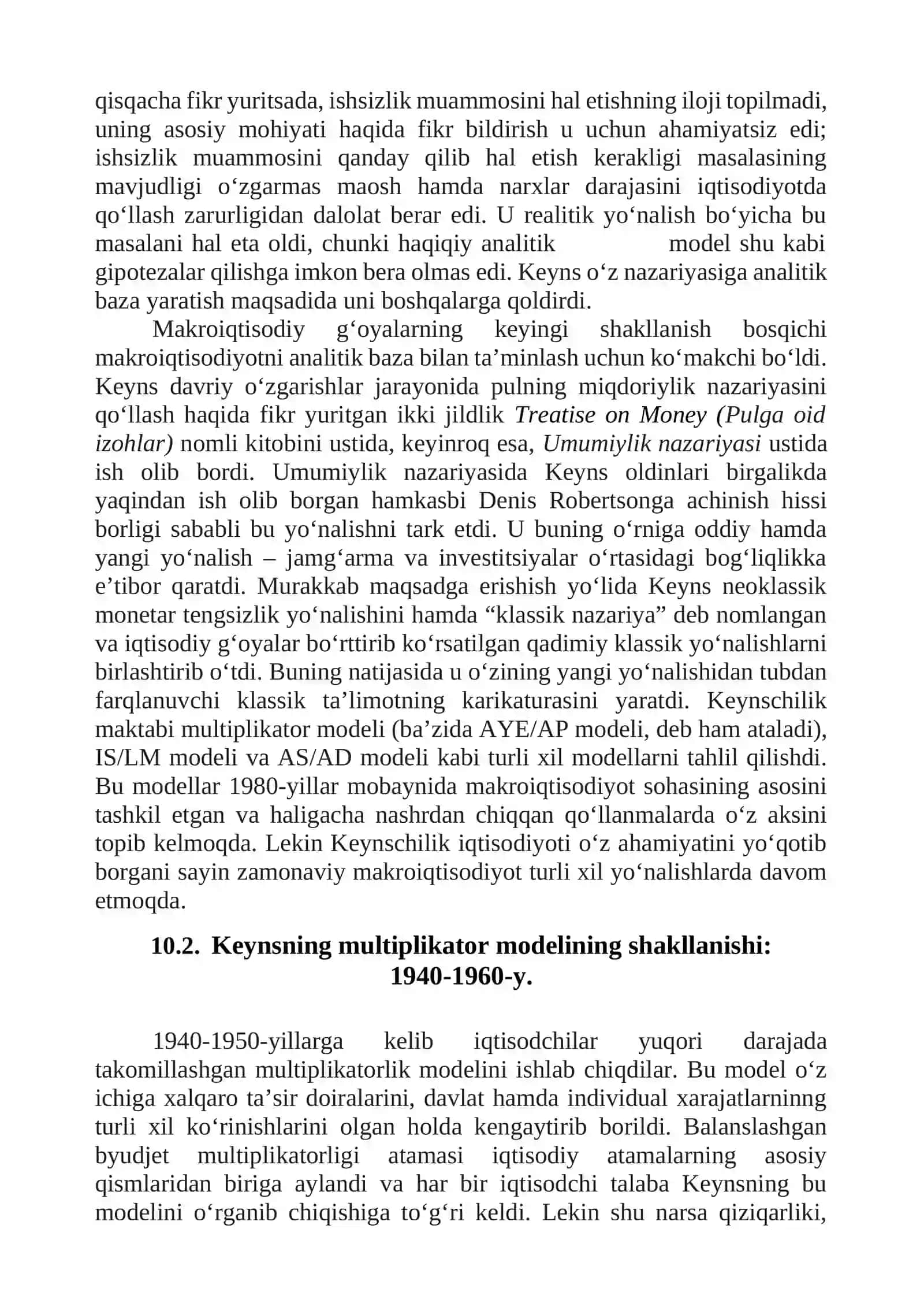 Keyns makroiqtisodiyoti 4